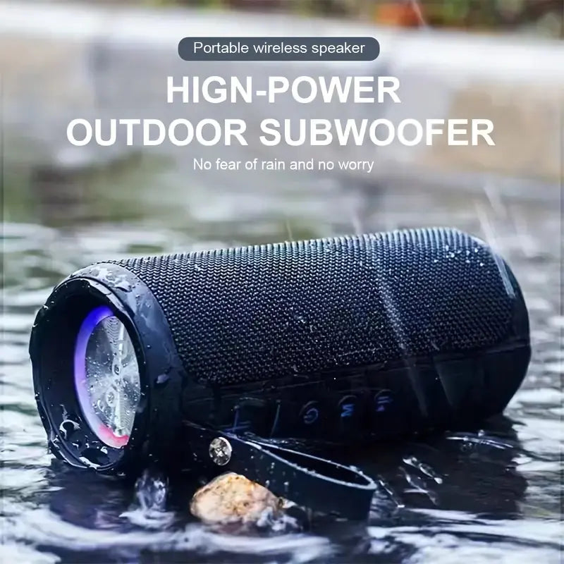 20W Portable IPX5 Waterproof Wireless Speaker with Subwoofer