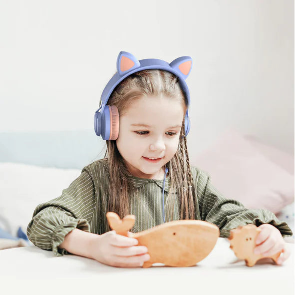 Cute Cartoon Wired Earphones for Kids - Universal Fit
