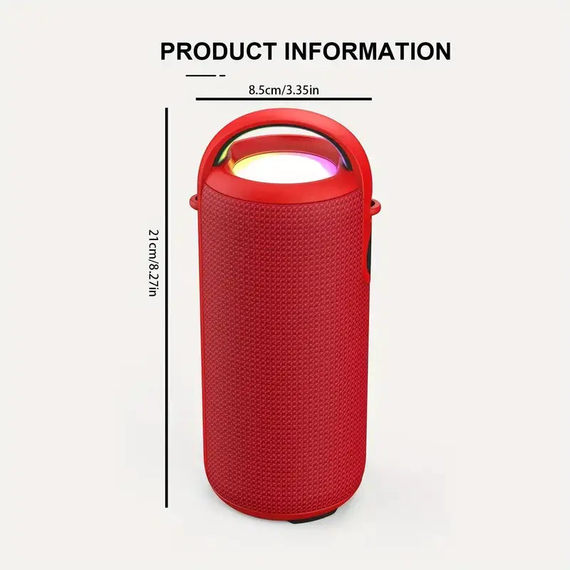 20W Outdoor Wireless Speaker - IPX6 Waterproof, TWS